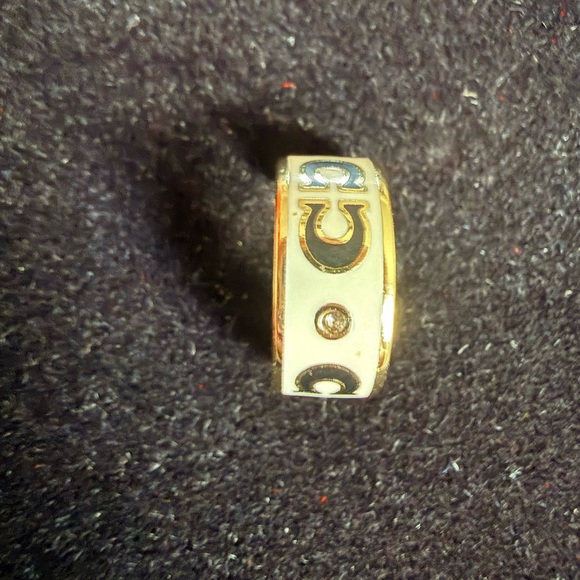 Coach Signature C Enamel Huggie Earrings - Picture 4 of 6
